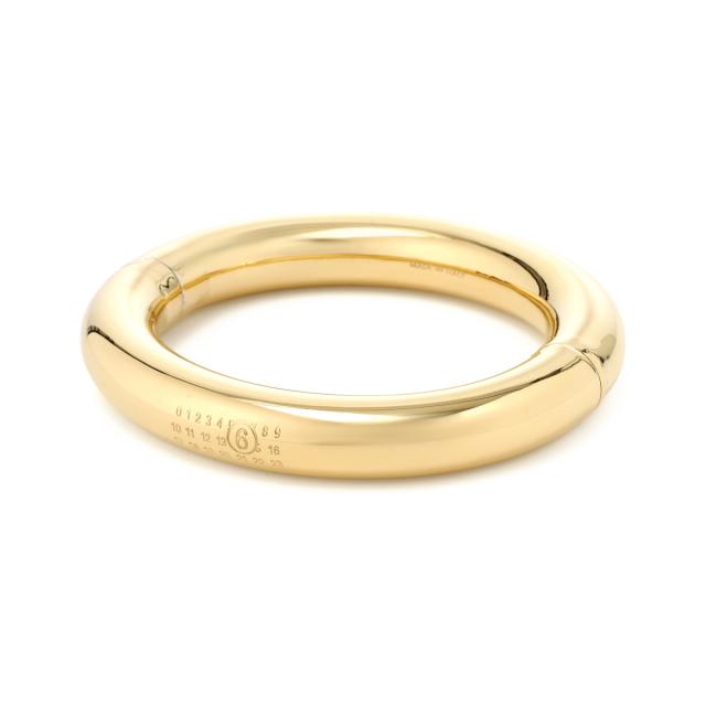 エムエム 6 メゾンマルジェラ MM6 Maison Margiela バングル ブレスレット レディース 12MM OVAL TUBING BRACELET