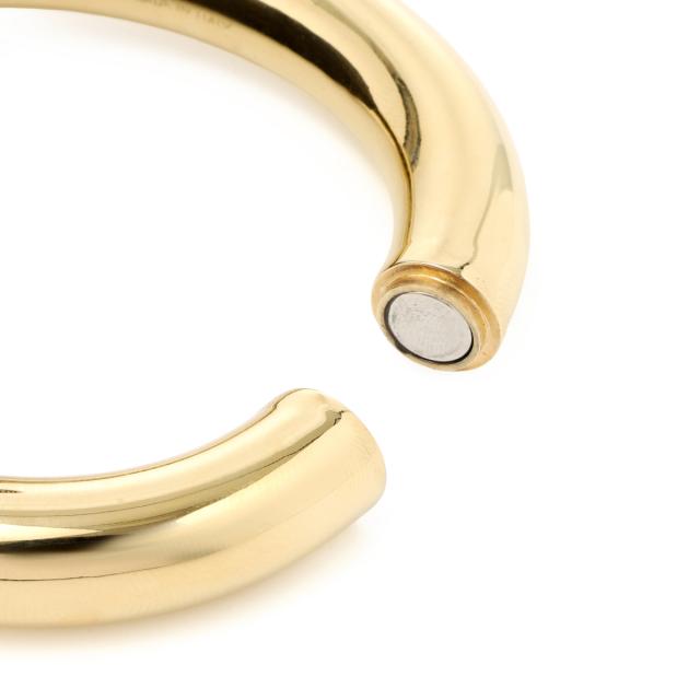 エムエム 6 メゾンマルジェラ MM6 Maison Margiela バングル ブレスレット レディース 12MM OVAL TUBING BRACELET_4