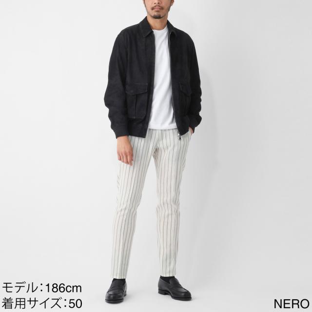 エンメティ EMMETI レザージャケット ブルゾン メンズ AKRON 【国内正規品】_3