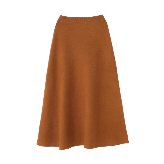 マックスマーラ Max Mara フレアスカート ニットスカート レディース GIBERNA ウール カシミヤ ニット フレア_1