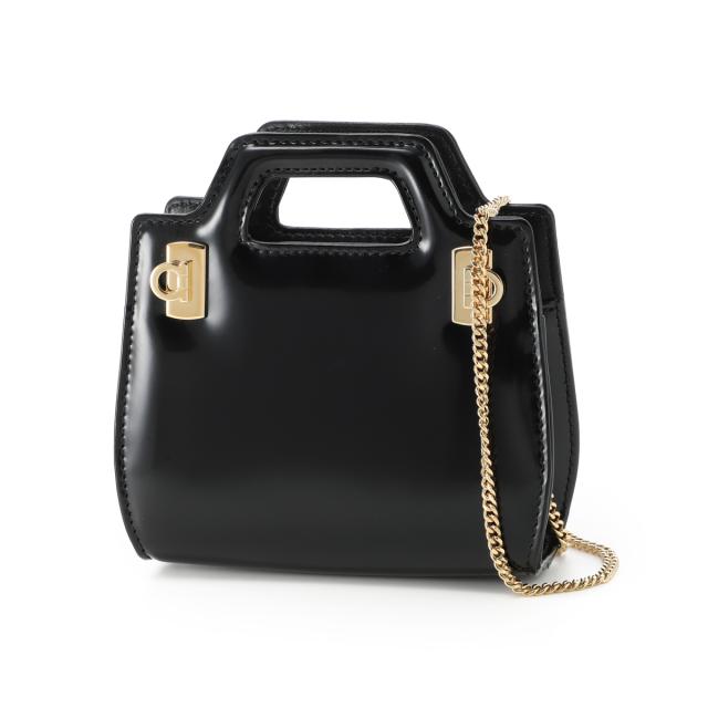 [あす着] フェラガモ FERRAGAMO ショルダーバッグ ミニバッグ レディース WANDA ワンダ