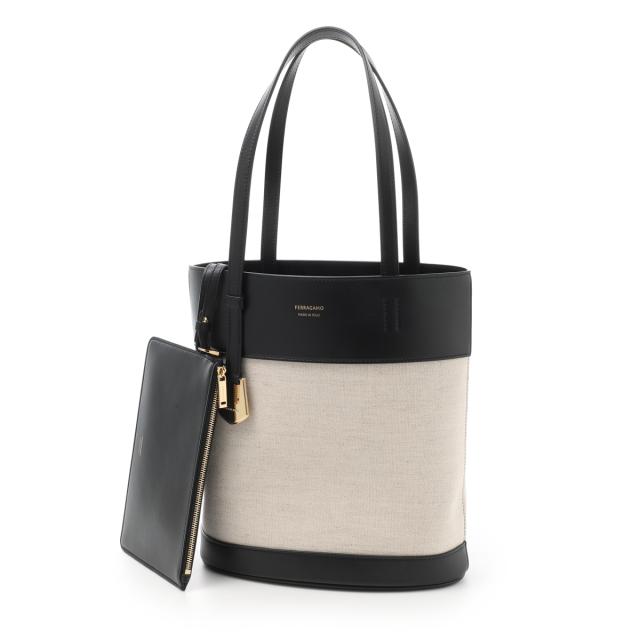 [あす着] フェラガモ FERRAGAMO トートバッグ レディース CHARMING TOTE EN NS S