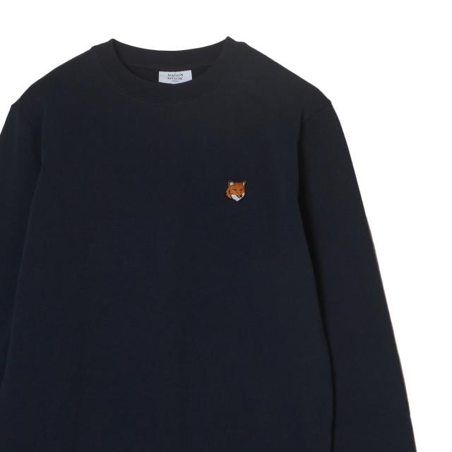 メゾンキツネ MAISON KITSUNE スウェットシャツ メンズ FOX HEAD PATCH REGULAR SWEATSHIRT フォックスヘッド_2