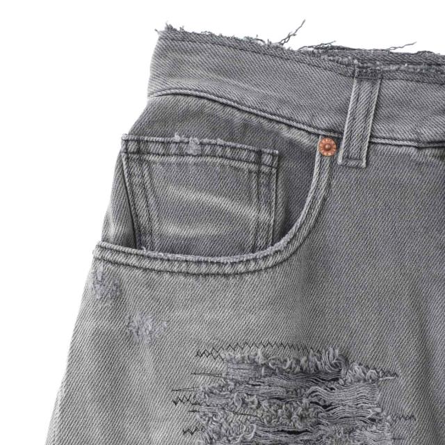 エムエム 6 メゾンマルジェラ MM6 Maison Margiela ジップフライジーンズ ワイドパンツ レディース_7