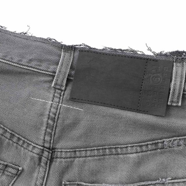 エムエム 6 メゾンマルジェラ MM6 Maison Margiela ジップフライジーンズ ワイドパンツ レディース_10