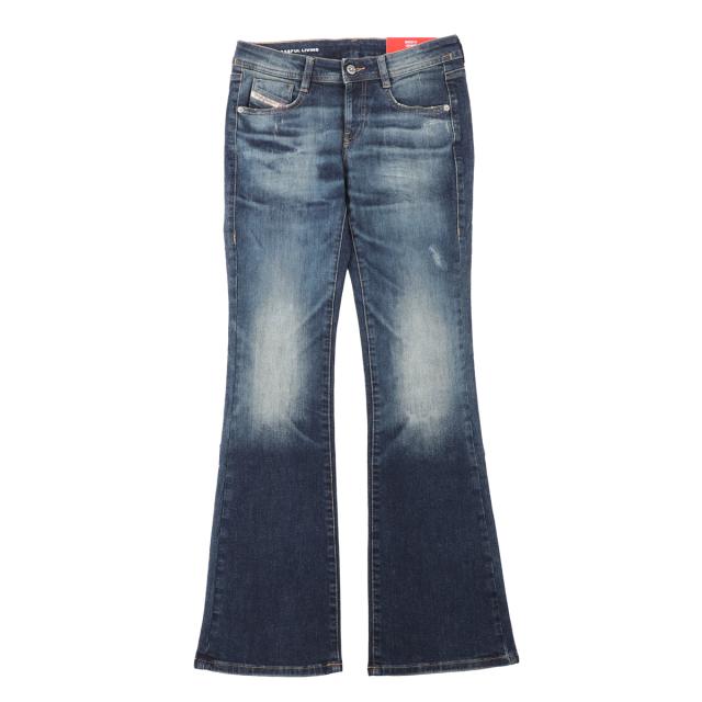 [あす着] ディーゼル DIESEL ジップフライジーンズ フレアジーンズ KIDS キッズ ガールズ レディース