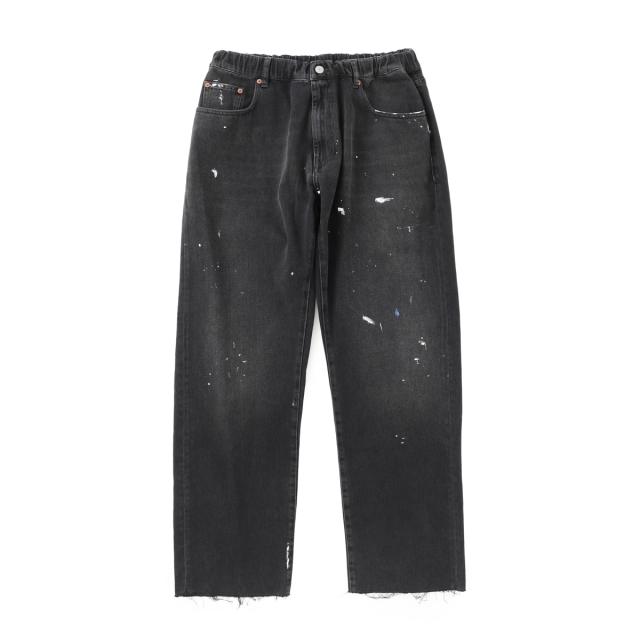 [あす着] エムエム 6 メゾンマルジェラ MM6 Maison Margiela ジップフライジーンズ ストレートパンツ メンズ