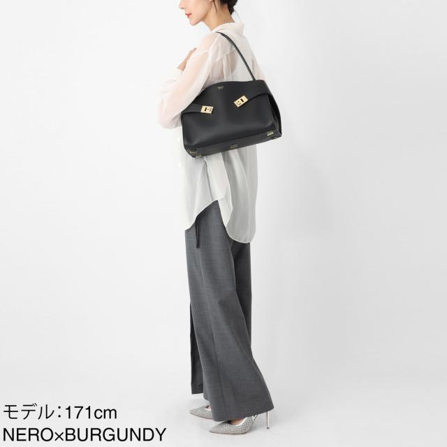 フェラガモ FERRAGAMO ハンドバッグ 2WAY ショルダーバッグ レディース HUG SOFT BICOLOR SHOULDER BAG_2