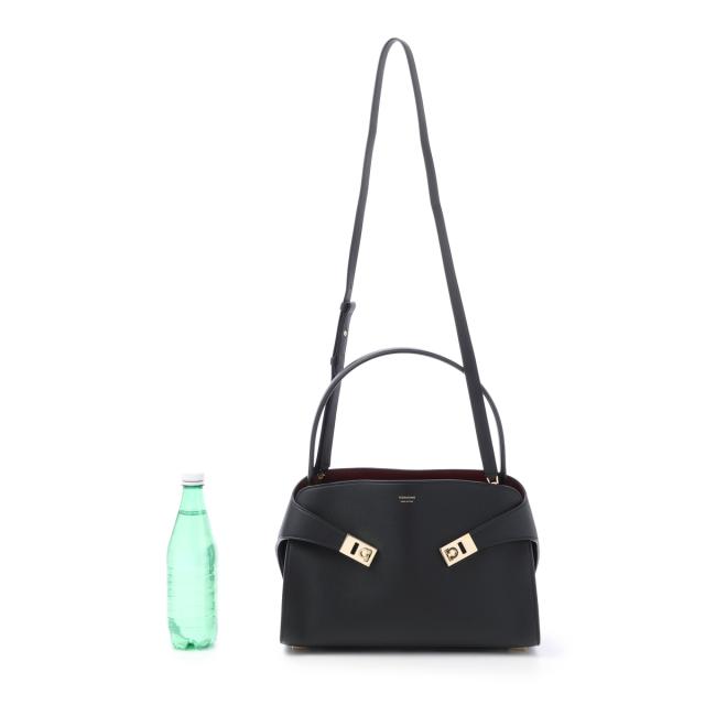 フェラガモ FERRAGAMO ハンドバッグ 2WAY ショルダーバッグ レディース HUG SOFT BICOLOR SHOULDER BAG_5