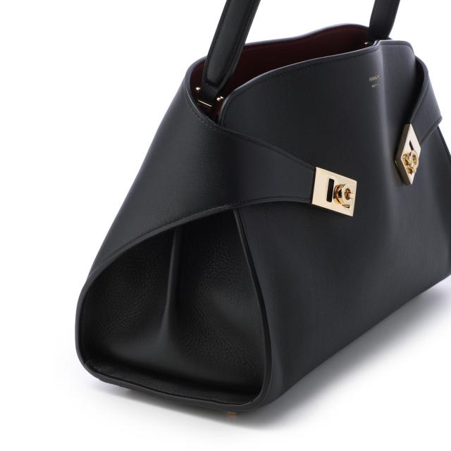 フェラガモ FERRAGAMO ハンドバッグ 2WAY ショルダーバッグ レディース HUG SOFT BICOLOR SHOULDER BAG_10