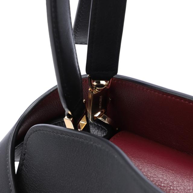フェラガモ FERRAGAMO ハンドバッグ 2WAY ショルダーバッグ レディース HUG SOFT BICOLOR SHOULDER BAG_15
