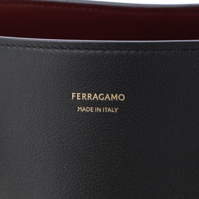 フェラガモ FERRAGAMO ハンドバッグ 2WAY ショルダーバッグ レディース HUG SOFT BICOLOR SHOULDER BAG_16