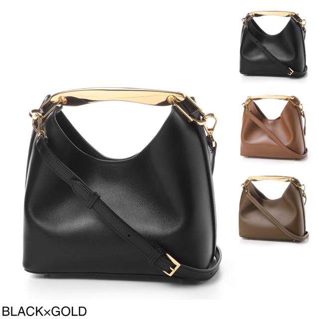 [あす着] エレメ Elleme ハンドバッグ 2WAY ショルダーバッグ レディース Small Boomerang Leather