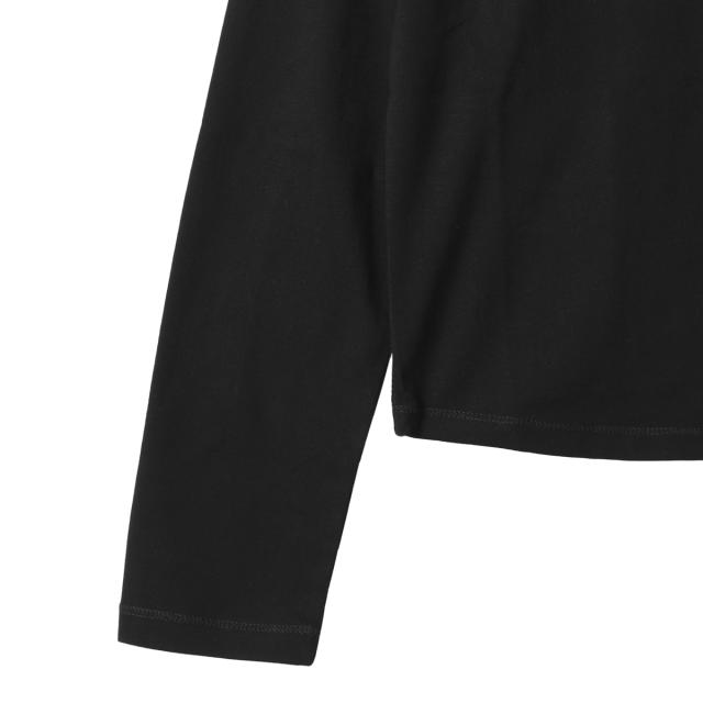 ディーゼル DIESEL クルーネック 長袖Tシャツ KIDS キッズ ガールズ レディース TDOLSY オーバルDロゴ ビジュースタッズ_4