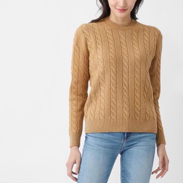 ザ ロウ THE ROW クルーネックニット レディース LIDO TOP ケーブルセーター