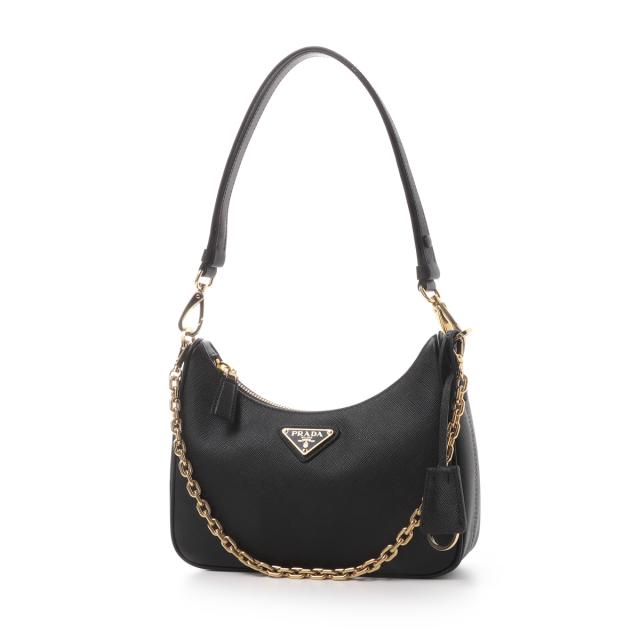プラダ PRADA ハンドバッグ ホーボーバッグ レディース Re-Edition サフィアーノレザー ミニバッグ
