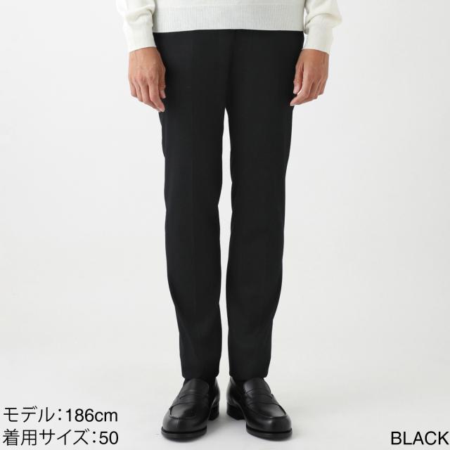 ピーティートリノ PT TORINO ノープリーツ スラックス ウールパンツ