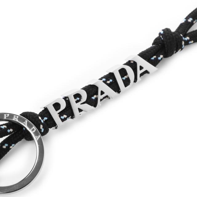 プラダ PRADA キーリング バッグチャーム メンズ PRADA SPEEDROCK CORD KEY RING_3