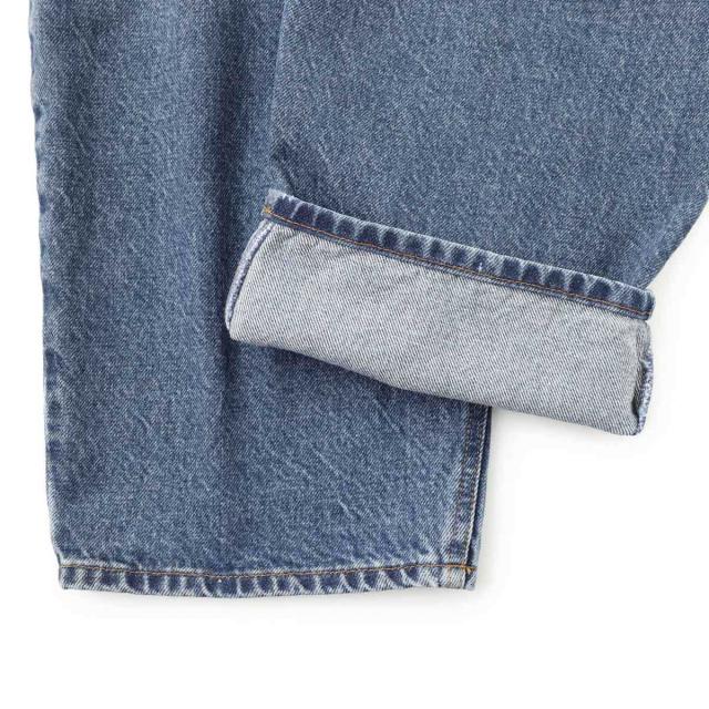 エムエム 6 メゾンマルジェラ MM6 Maison Margiela ボタンフライジーンズ ハイウエストジーンズ レディース STRAIGHT-LEG JEANS_8