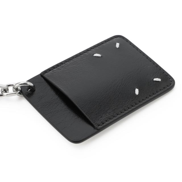 メゾンマルジェラ Maison Margiela キーリング カードホルダー付き キーチェーン メンズ KEYRING CARD_4