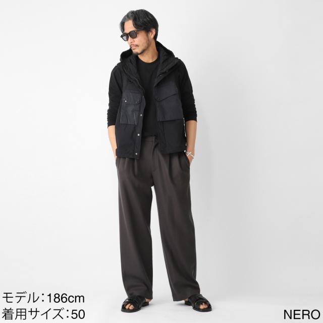 テンシー Ten c ベスト メンズ MID LAYER HOODED VEST