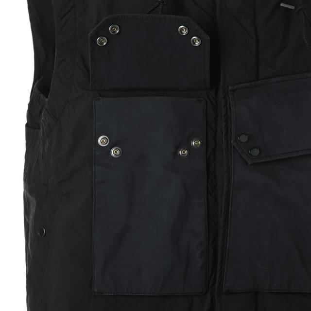 テンシー Ten c ベスト メンズ MID LAYER HOODED VEST