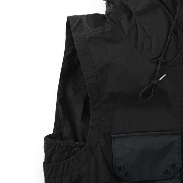 テンシー Ten c ベスト メンズ MID LAYER HOODED VEST