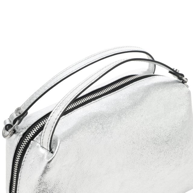 ジャンニ キアリーニ GIANNI CHIARINI ハンドバッグ 2WAY ショルダーバッグ レディース ALIFA M アリファ メタリック シルバー_7