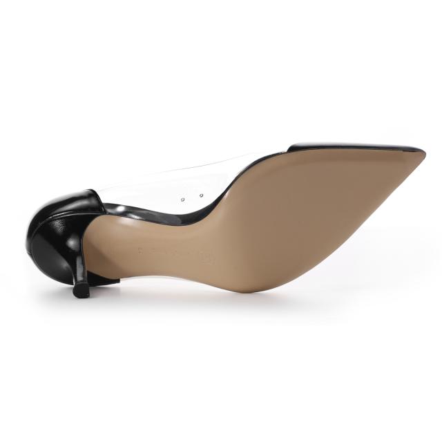 ジャンヴィト ロッシ GIANVITO ROSSI パンプス PLEXI 70 ポインテッド