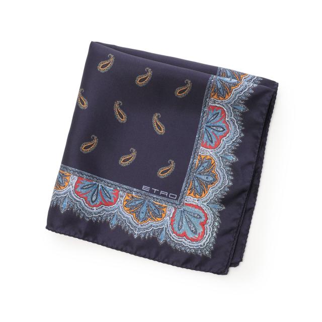 エトロ ETRO ポケットチーフ メンズ