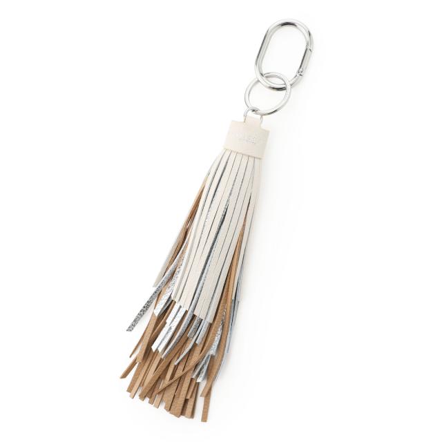 ジャンニ キアリーニ GIANNI CHIARINI キーリング バッグチャームレザー NAPA CHARM レザー フリンジ バッグチャーム