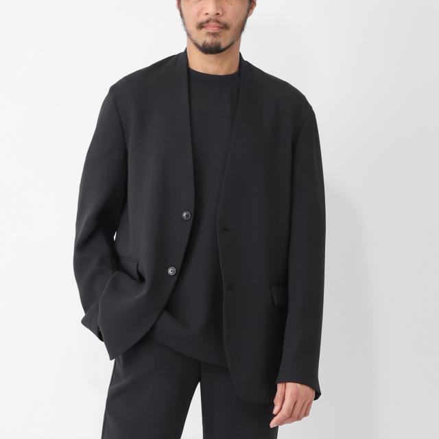 イスピラ ISPIRA ノーカラージャケット メンズ NO COLLAR/JK【国内正規品】