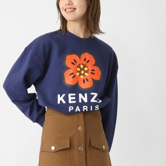 ケンゾー KENZO スウェットシャツ KIDS キッズ レディース BOKE FLOWER プリント ロゴ