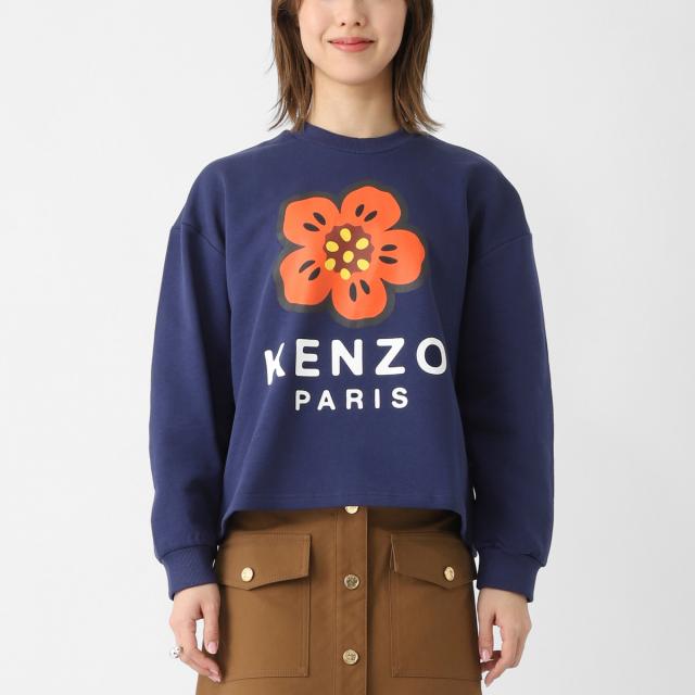 ケンゾー KENZO スウェットシャツ KIDS キッズ レディース BOKE FLOWER プリント ロゴ_1