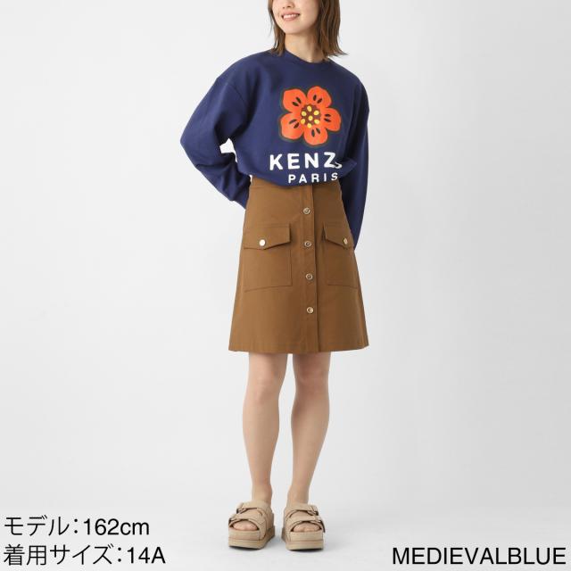ケンゾー KENZO スウェットシャツ KIDS キッズ レディース BOKE FLOWER プリント ロゴ_3