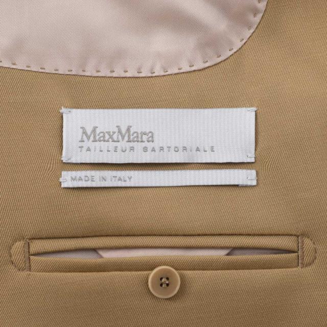 マックスマーラ Max Mara ダブルジャケット レディース MXMEGREGE エグレージェ ウール ギャバジン ダブルブレスト ジャケット_13