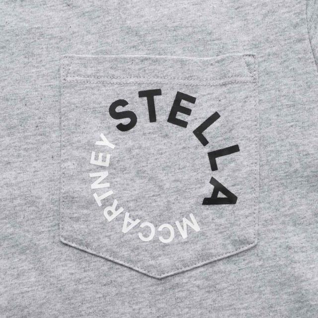『ネコポス対応(1点まで)』ステラマッカートニー STELLA McCARTNEY クルーネックTシャツ KIDS キッズ ガールズ レディース ロゴT 胸ポケット_5
