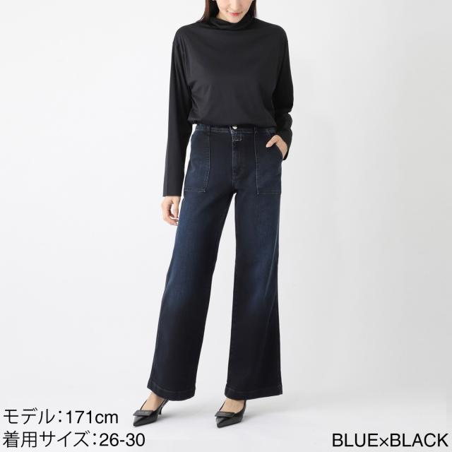 クローズド CLOSED ジップフライジーンズ フレアジーンズ レディース_2