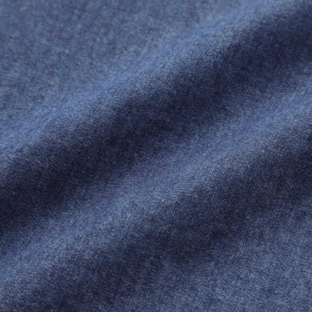 ギローバー GUY ROVER デニムシャツ ホリゾンタルカラーシャツ メンズ WASH_7