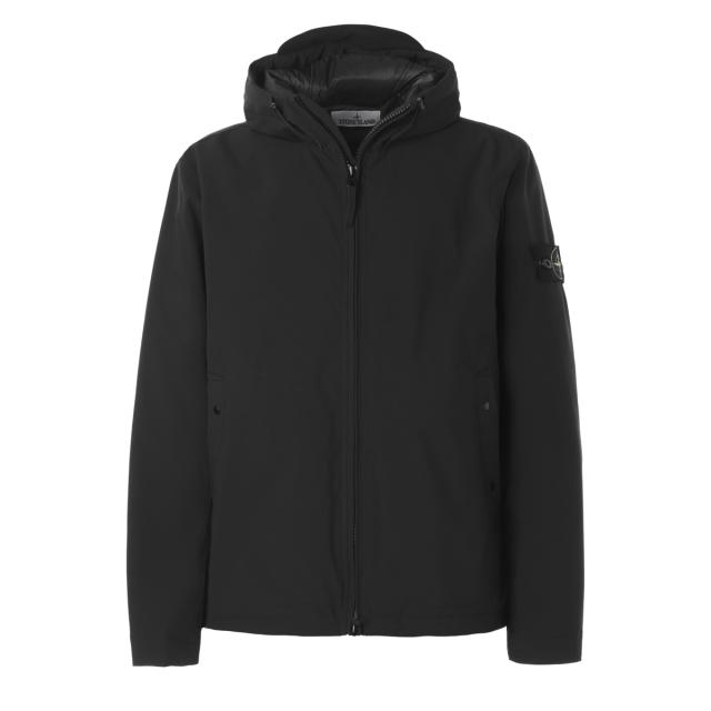 ストーンアイランド STONE ISLAND 中綿入り ブルゾン フーデッド ジャケット メンズ 4100108 SOFT SHELL-R_E.DYE TECHNOLOGY