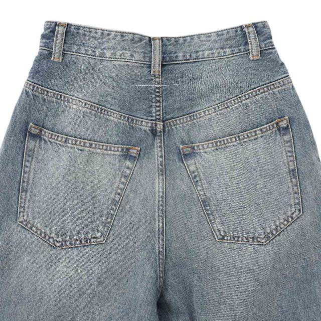 エムエム 6 メゾンマルジェラ MM6 Maison Margiela ジップフライジーンズ ワイドレッグ ジーンズ レディース WIDE-LEG JEANS_9