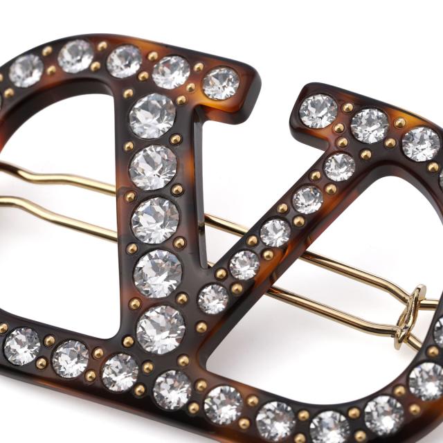 ヴァレンティノガラヴァーニ VALENTINO GARAVANI ヘアクリップ レディース VLOGO SIGNATURE HAIR CLIP Vロゴ シグネチャー_3