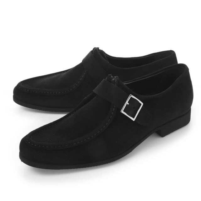 フェランテ FERRANTE シングルモンクストラップ シューズ メンズ CAPACE CAMOSCIO