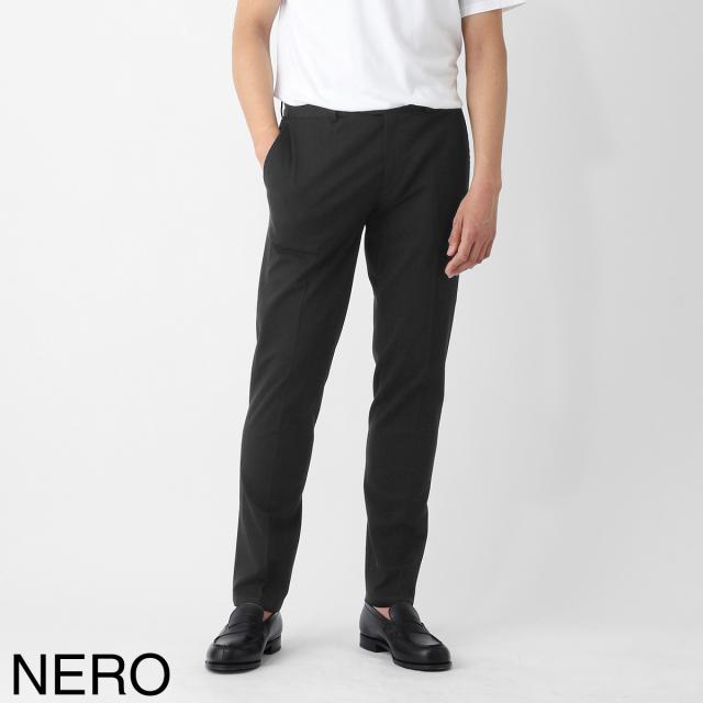 チルコロ CIRCOLO 1901 ノープリーツ スラックス メンズ SUPER LIGHT
