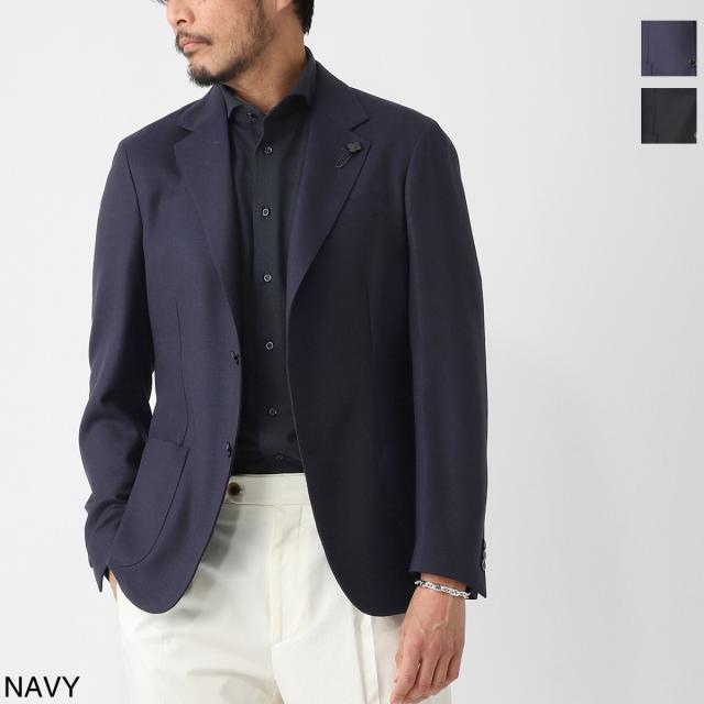 ラルディーニ LARDINI 2つボタン ジャケット シングルジャケット メンズ ROMA ローマ ホップサックジャケット