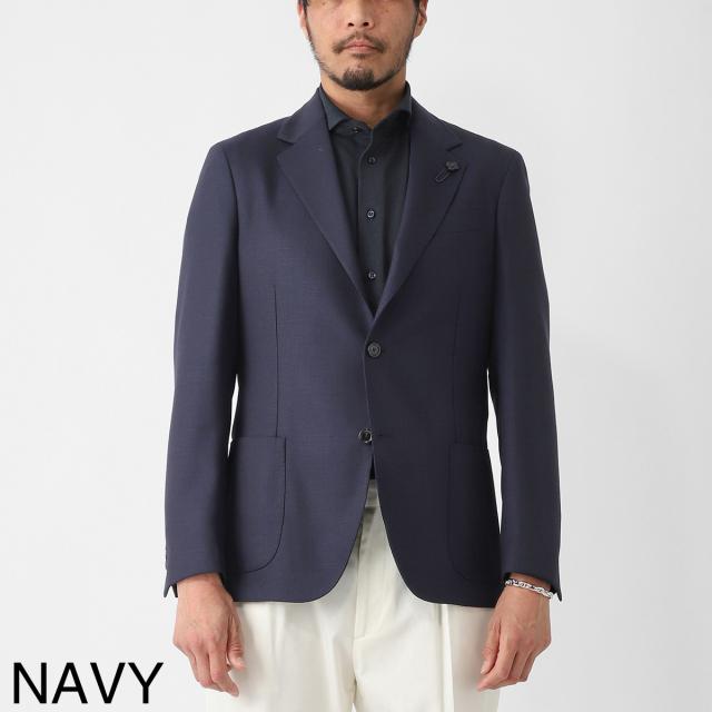 ラルディーニ LARDINI 2つボタン ジャケット シングルジャケット メンズ ROMA ローマ ホップサックジャケット_11