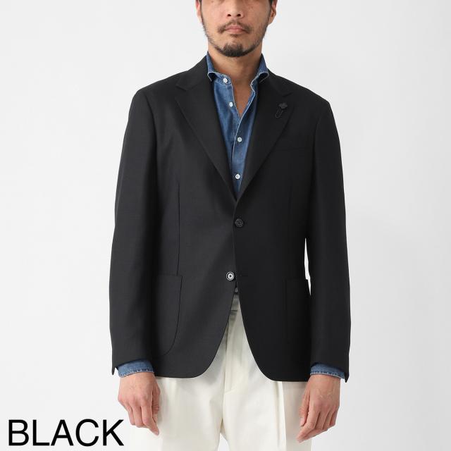 ラルディーニ LARDINI 2つボタン ジャケット シングルジャケット メンズ ROMA ローマ ホップサックジャケット_12