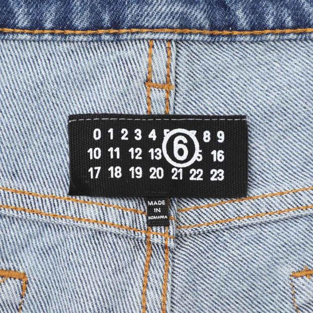 エムエム 6 メゾンマルジェラ MM6 Maison Margiela ジップフライジーンズ ストレートレッグ ジーンズ STRAIGHT-LEG JEANS_6