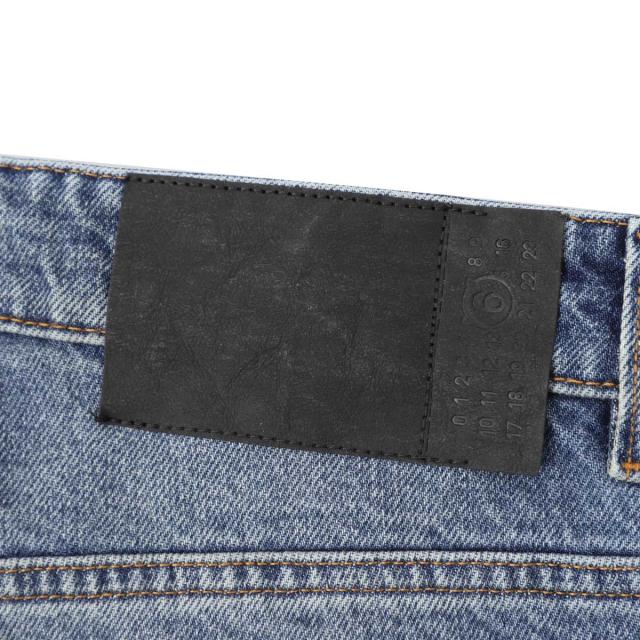 エムエム 6 メゾンマルジェラ MM6 Maison Margiela ジップフライジーンズ ストレートレッグ ジーンズ STRAIGHT-LEG JEANS_8