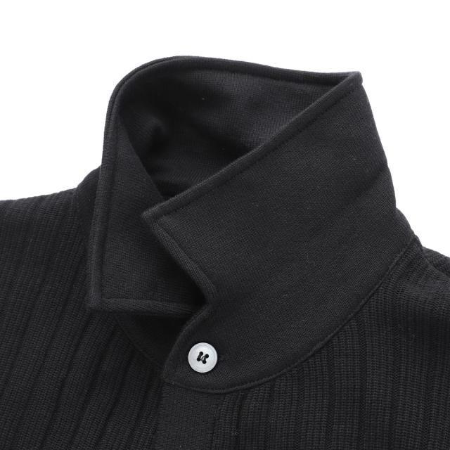 ラルディーニ LARDINI 半袖ニットシャツ メンズ